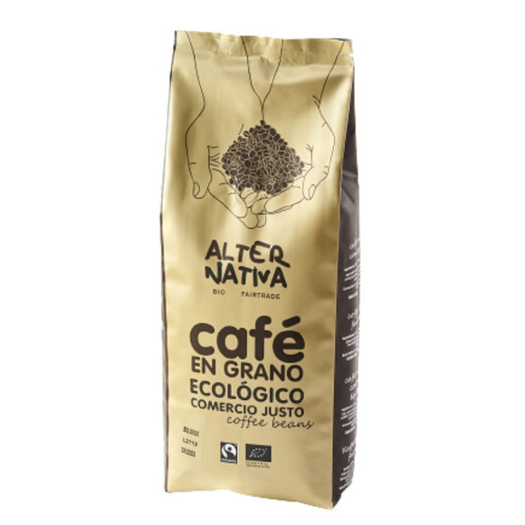 Café Hostelería en Grano Bio Fairtrade 1kg - Delicatessin