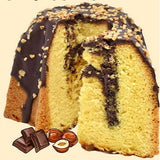 Pandoro de Chocolate y Avellanas Sin Gluten y Sin Lactosa 500g - Delicatessin