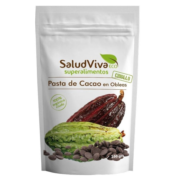 Pasta de Cacao Criollo en Obleas Bio 250g - Delicatessin