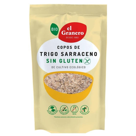 Copos de Trigo Sarraceno Bio 450g - Delicatessin