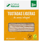 Tostadas Ligeras de Arroz Integral Sin Gluten Bio 90g - Delicatessin
