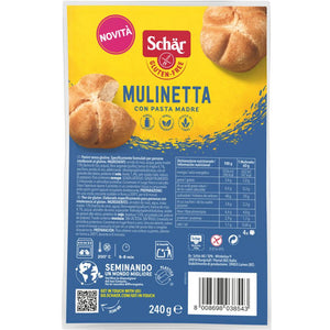 Panecillos Mulinetta Sin Gluten 240g - Delicatessin