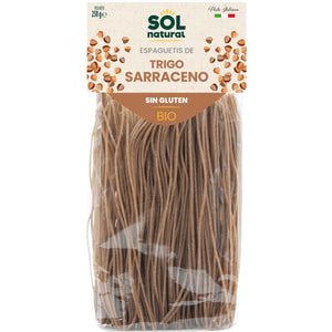 Spaghetti de Trigo Sarraceno Sin Gluten Bio 250g - Delicatessin