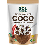 Granola Crunchy de Coco y Chocolate con Semillas Sin Gluten Bio 140g - Delicatessin