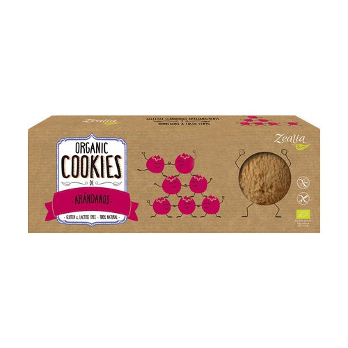 Cookies de Arándanos Sin Gluten Bio 135g - Delicatessin