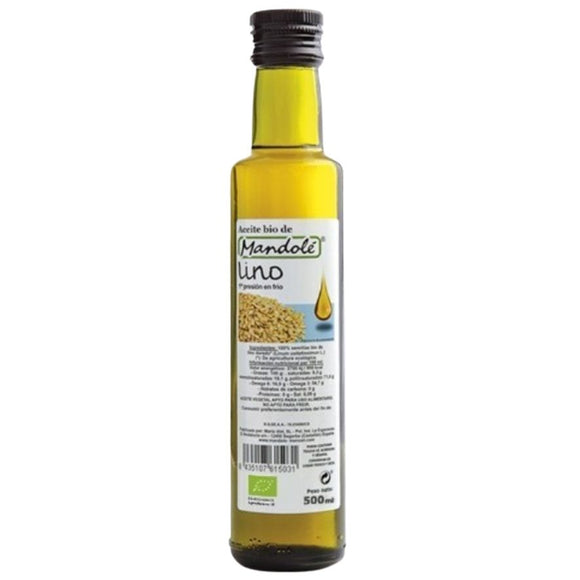 Aceite de Lino Dorado Bio 500ml - Delicatessin