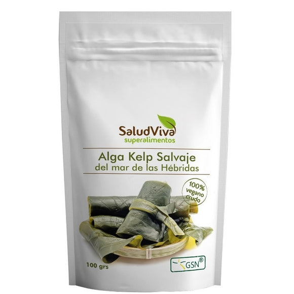 Alga Kelp de la Mar de la Hébridas en Polvo Bio 100g - Delicatessin