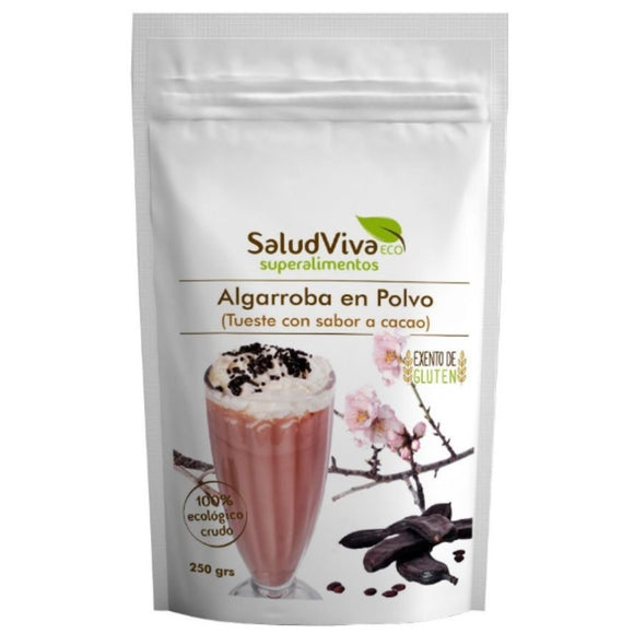 Algarroba en Polvo Tueste con Sabor a Cacao Bio 250g - Delicatessin
