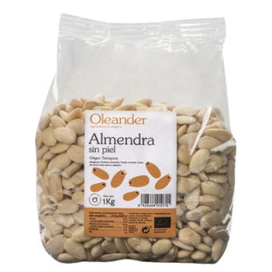 Almendra Cruda Repelada Bio 1kg - Delicatessin