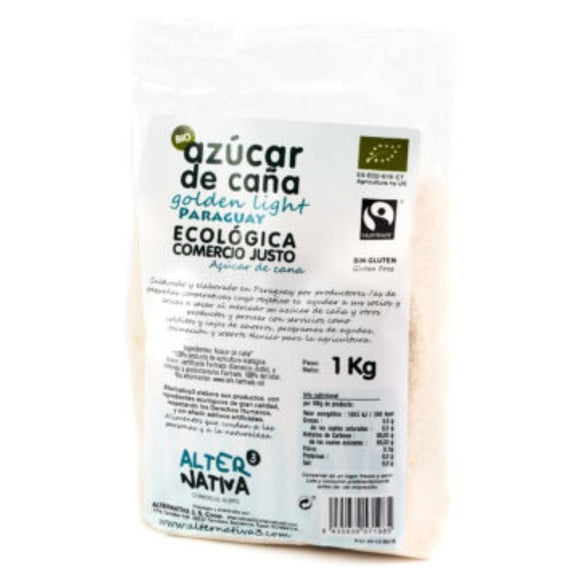 Azúcar de Caña Integral Golden Paraguay Bio Fairtrade 1kg - Delicatessin
