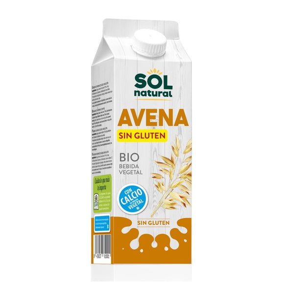 Bebida Vegetal de Avena con Calcio Sin Gluten Bio 6 x 1L - Delicatessin