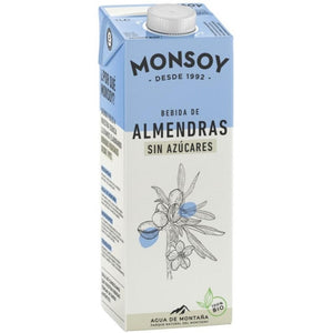 Bebida Vegetal de Almendras Sin Azúcar Bio 6 x 1L - Delicatessin