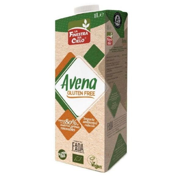 Bebida Vegetal de Avena Sin Gluten Bio 6 x 1L - Delicatessin