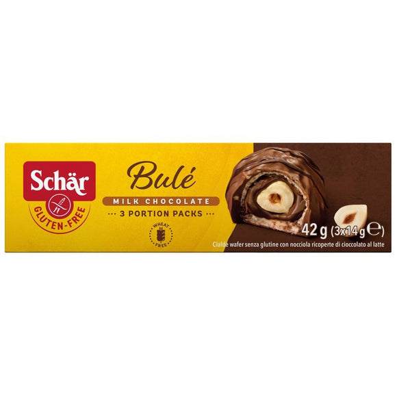 Bombón de Chocolate y Avellana Bulé Sin Gluten 42g - Delicatessin