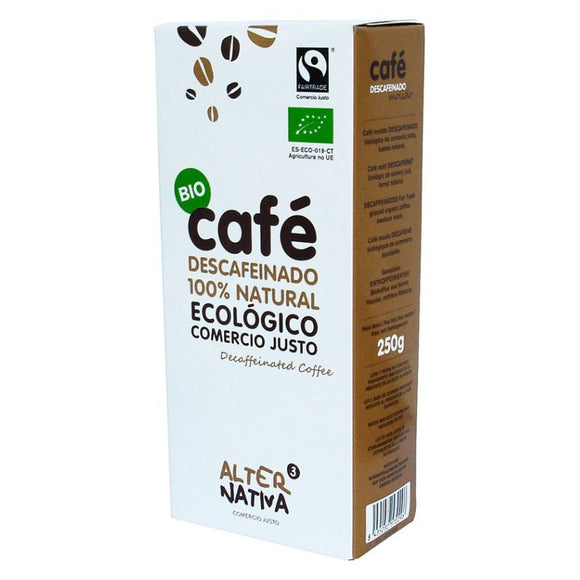 Café Descafeinado Molido Bio Fairtrade 250g - Delicatessin