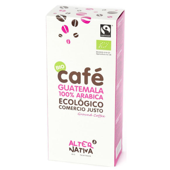 Café Guatemala 100% Arábica Molido Bio Fairtrade 250g