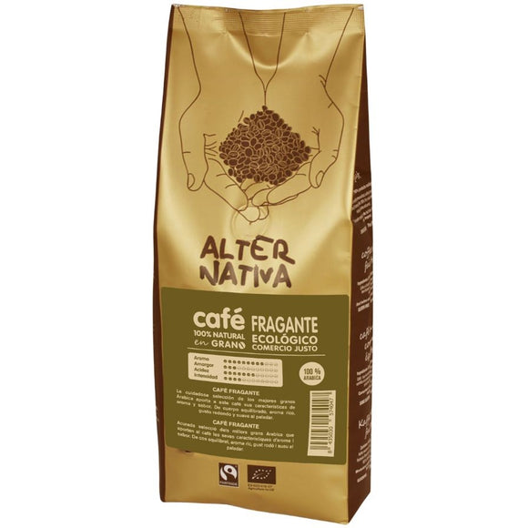 Café Fragante en Grano Bio Fairtrade 500g - Delicatessin