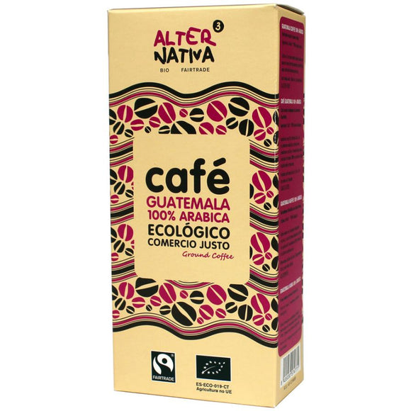 Café Guatemala 100% Arábica Molido Bio Fairtrade 250g - Delicatessin