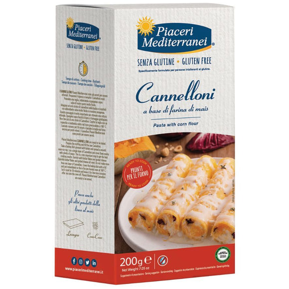 Cannelloni de Maíz Sin Gluten 200g - Delicatessin