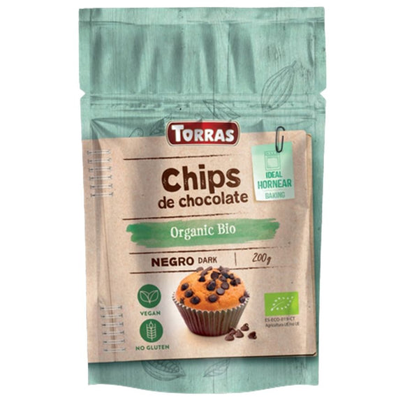 Chips de Chocolate Negro Mini Bio 200g - Delicatessin