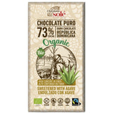 Chocolate Negro 73% Cacao con Agave Bio Fairtrade 100g - Delicatessin