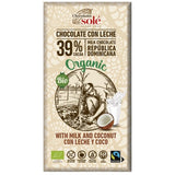 Chocolate con Leche y Coco Bio Fairtrade 100g - Delicatessin