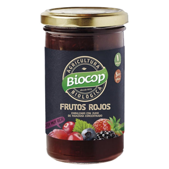 Compota de Frutos Rojos Sin Azúcar Bio 280g - Delicatessin