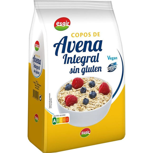 Copos de Avena Integral Sin Gluten 450g - Delicatessin