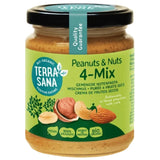 Crema de Frutos Secos con Cacahuete 4-Mix Bio 250g - Delicatessin