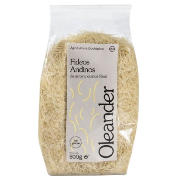 Fideos Andinos de Arroz y Quinoa Sin Gluten Bio 500g - Delicatessin