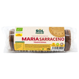 Galleta María de Trigo Sarraceno Tradicional Sin Gluten Bio 200g - Delicatessin