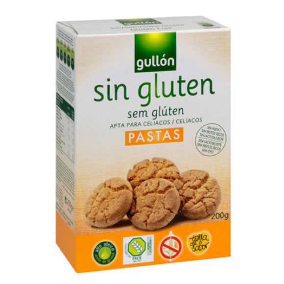 Galletas Artesanas Pastas Sin Gluten 200g - Delicatessin
