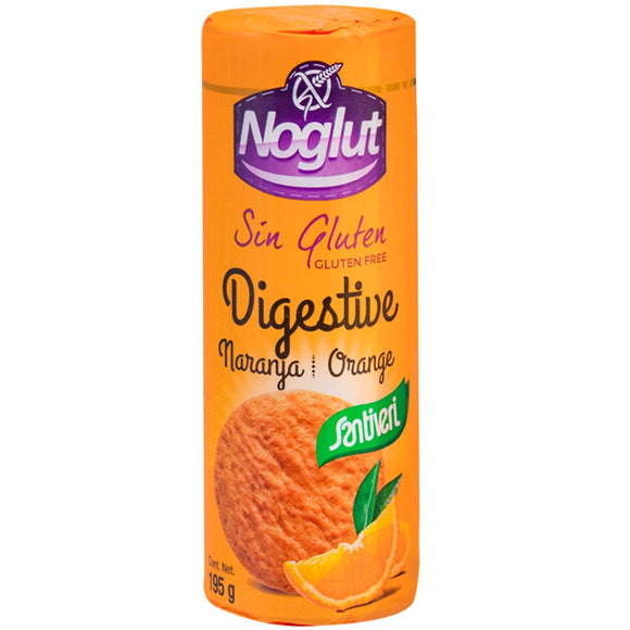 Galletas Digestive Naranja Sin Gluten 195g - Delicatessin