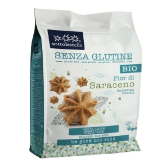 Galletas Flor de Trigo Sarraceno Sin Gluten Bio 250g - Delicatessin