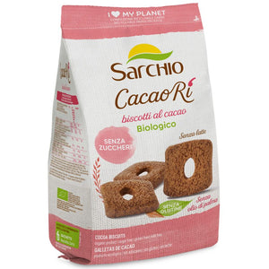 Galletas de Cacao Sin Azúcar Sin Gluten Bio 200g - Delicatessin