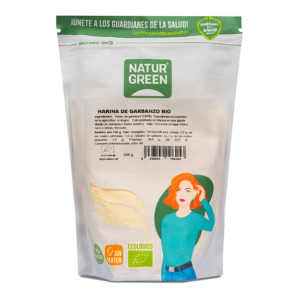 Harina de Garbanzo Bio 500g - Delicatessin