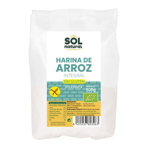 Harina de Arroz Integral Bio 500g - Delicatessin