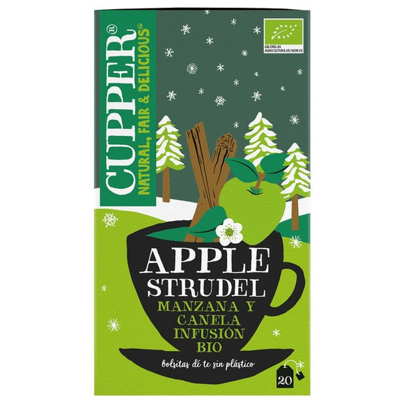 Infusión de Manzana y Canela Apple Strudel Bio 40g (20tb) - Delicatessin