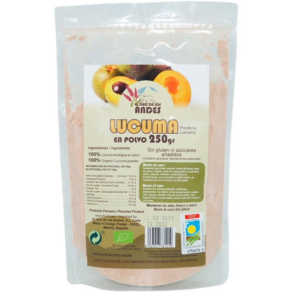 Lúcuma en Polvo Bio 250g - Delicatessin