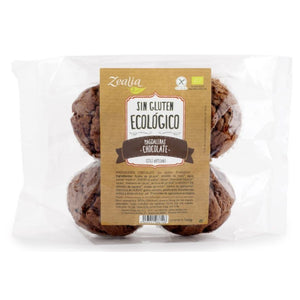 Magdalenas de Chocolate Sin Gluten Bio 140g - Delicatessin