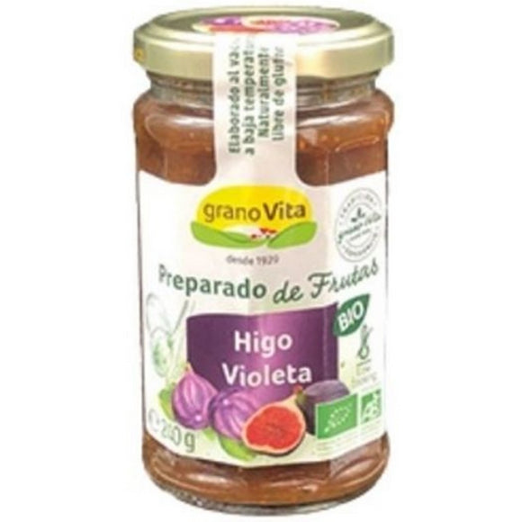 Mermelada de Higo Violeta Sin Azúcar Bio 240g - Delicatessin