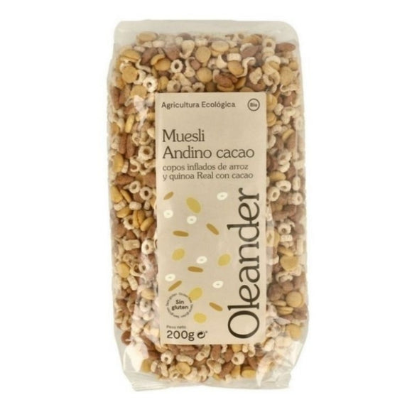 Muesli Andino Cacao Sin Gluten Bio 200g - Delicatessin