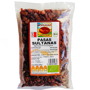 Pasas Sultanas Bio 250g - Delicatessin