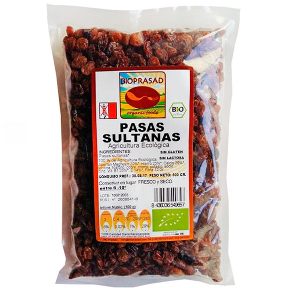 Pasas Sultanas Bio 250g - Delicatessin