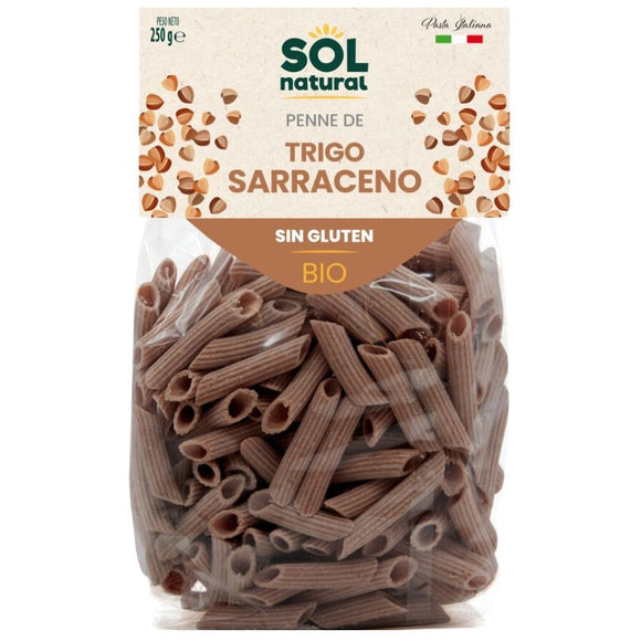 Penne Rigate de Trigo Sarraceno Sin Gluten Bio 250g - Delicatessin