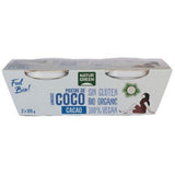 Postre de Coco con Cacao Sin Gluten Bio 2 x 125g - Delicatessin