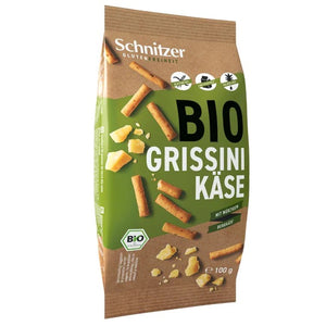 Grissini de Queso Sin Gluten Bio 100g - Delicatessin