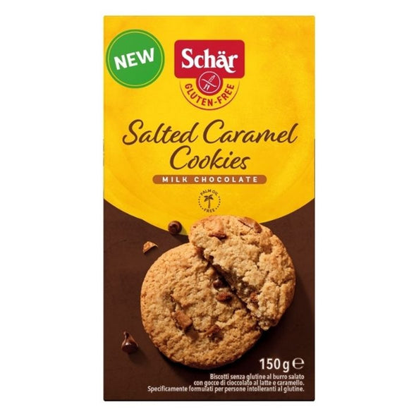 Cookies Salted Caramel de Chocolate con Leche Sin Gluten 150g - Delicatessin