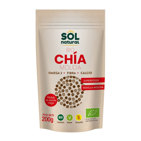 Semillas de Chía Molidas Bio 200g - Delicatessin