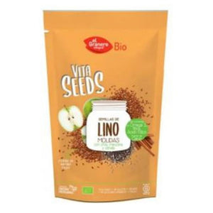 Semillas de Lino con Chía, Manzana y Canela Molidas Bio 200g - Delicatessin